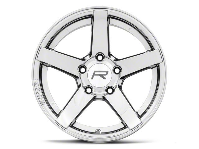 Rovos Durban Drag Black Chrome Wheel; Rear Only; 15x10 (10-14 All)