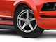 Rovos Wheels Durban Drag Gunmetal Wheel; Front Only; 17x4.5 (05-09 Mustang)