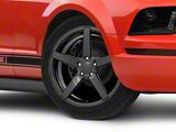 Rovos Wheels Durban Gloss Black Wheel; 19x8.5 (05-09 Mustang GT, V6)