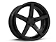 Rovos Wheels Durban Gloss Black Wheel; Rear Only; 20x10 (10-14 Mustang)