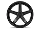 Rovos Wheels Durban Gloss Black Wheel; 20x8.5 (10-14 Mustang)