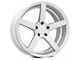 Rovos Wheels Durban Silver Wheel; 18x9 (94-98 Mustang)