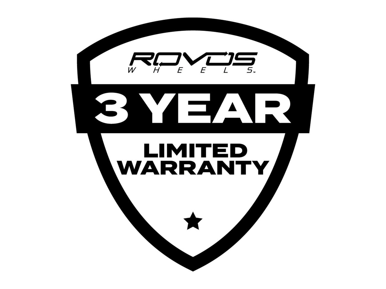 Rovos Wheels Mustang Calvinia Charcoal Wheel; Rear Only
