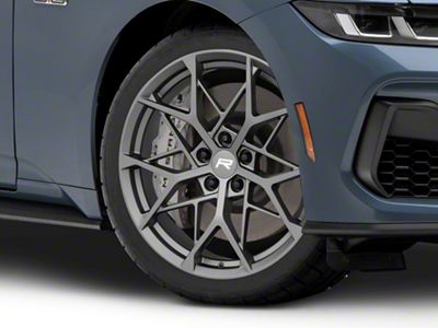Rovos Wheels Calvinia Charcoal Wheel; 19x8.5 (2024 Mustang)
