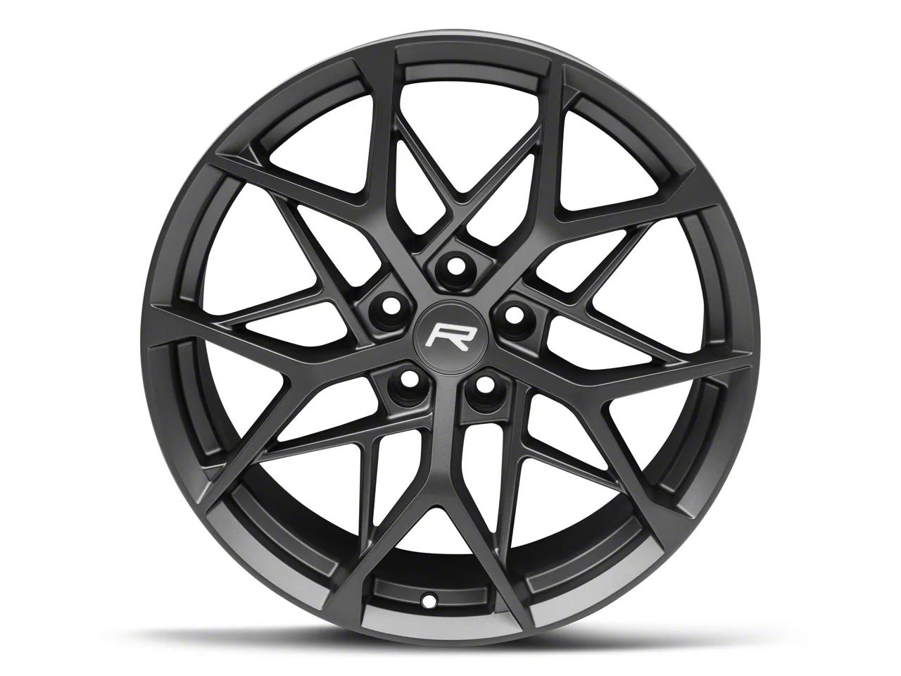 オーダーメイド　パレットsw ワンオフ　20% Rovos Wheels Mustang Calvinia Charcoal Wheel; Rear Only