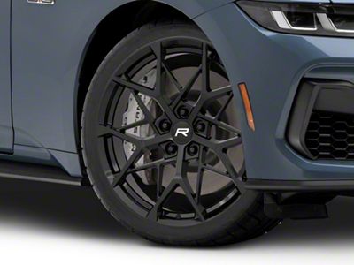 Rovos Wheels Calvinia Gloss Black Wheel; 20x8.5 (2024 Mustang)