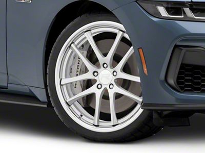 Rovos Wheels Cape Town Satin Silver Wheel; 20x8.5; 35mm Offset (24-25 Mustang)