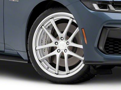 Rovos Wheels Cape Town Satin Silver Wheel; 20x8.5 (2024 Mustang)