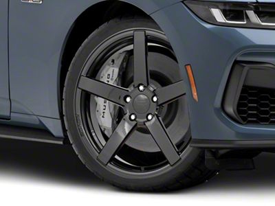 Rovos Wheels Durban Gloss Black Wheel; 20x8.5 (2024 Mustang)