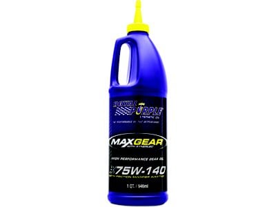 Royal Purple Max Gear 75w140 Gear Oil