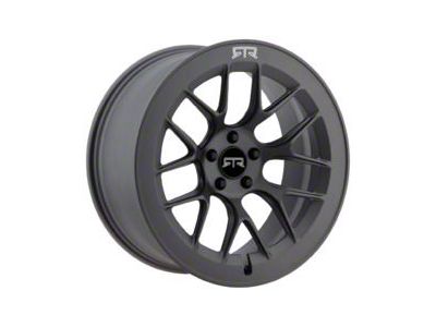 RTR Aero 7 Satin Charcoal Wheel; Rear Only; 20x10.5 (10-14 Mustang)