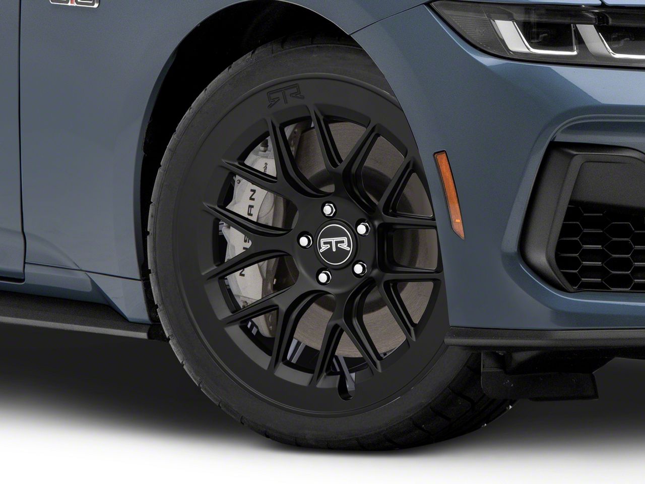 RTR Mustang Aero 7 Satin Charcoal Wheel; 20x9.5; 33mm Offset