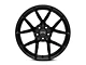 RTR Tech 5 Gloss Black Wheel; Rear Only; 19x10.5 (2024 Mustang)