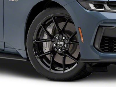 RTR Tech 5 Gloss Black Wheel; 19x9.5 (2024 Mustang)