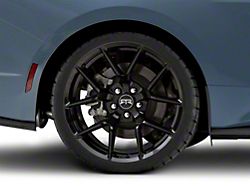 RTR Tech 5 Gloss Black Wheel; Rear Only; 20x10.5; 45mm Offset (24-25 Mustang)