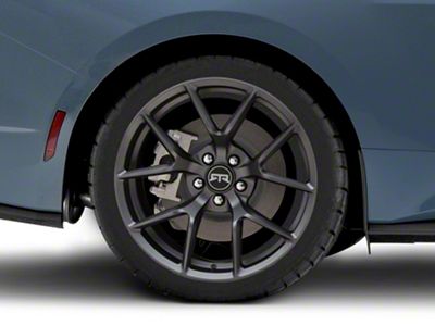 RTR Tech 5 Satin Charcoal Wheel; Rear Only; 19x10.5; 45mm Offset (24-25 Mustang)