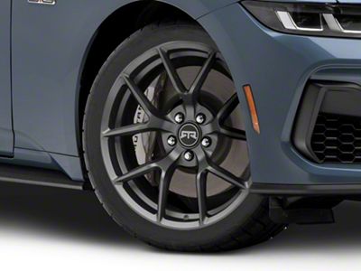 RTR Tech 5 Satin Charcoal Wheel; 19x9.5; 33mm Offset (24-25 Mustang)