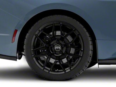 RTR Tech 7 Gloss Black Wheel; Rear Only; 19x10.5 (2024 Mustang)