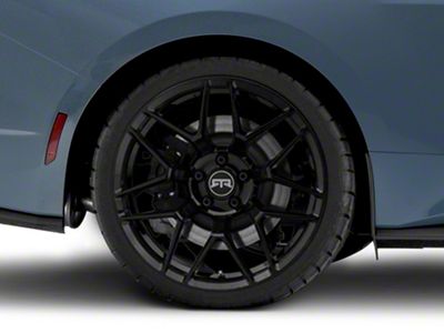 RTR Tech 7 Gloss Black Wheel; Rear Only; 20x10.5; 45mm Offset (24-25 Mustang)