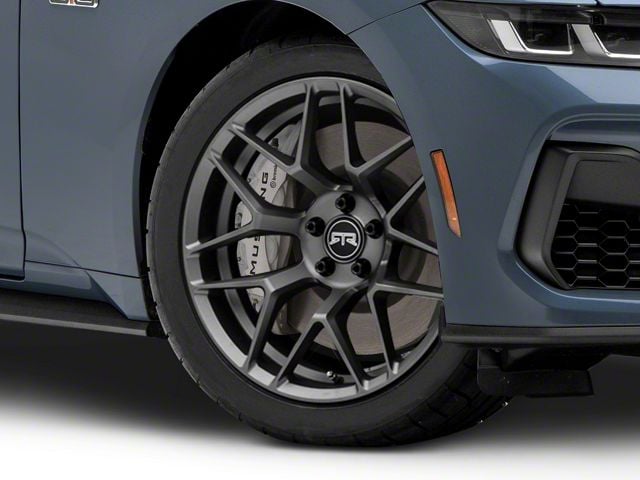 RTR Tech 7 Satin Charcoal Wheel; 19x9.5 (2024 Mustang)