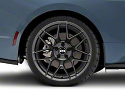 RTR Tech 7 Satin Charcoal Wheel; Rear Only; 20x10.5; 45mm Offset (24-26 Mustang)