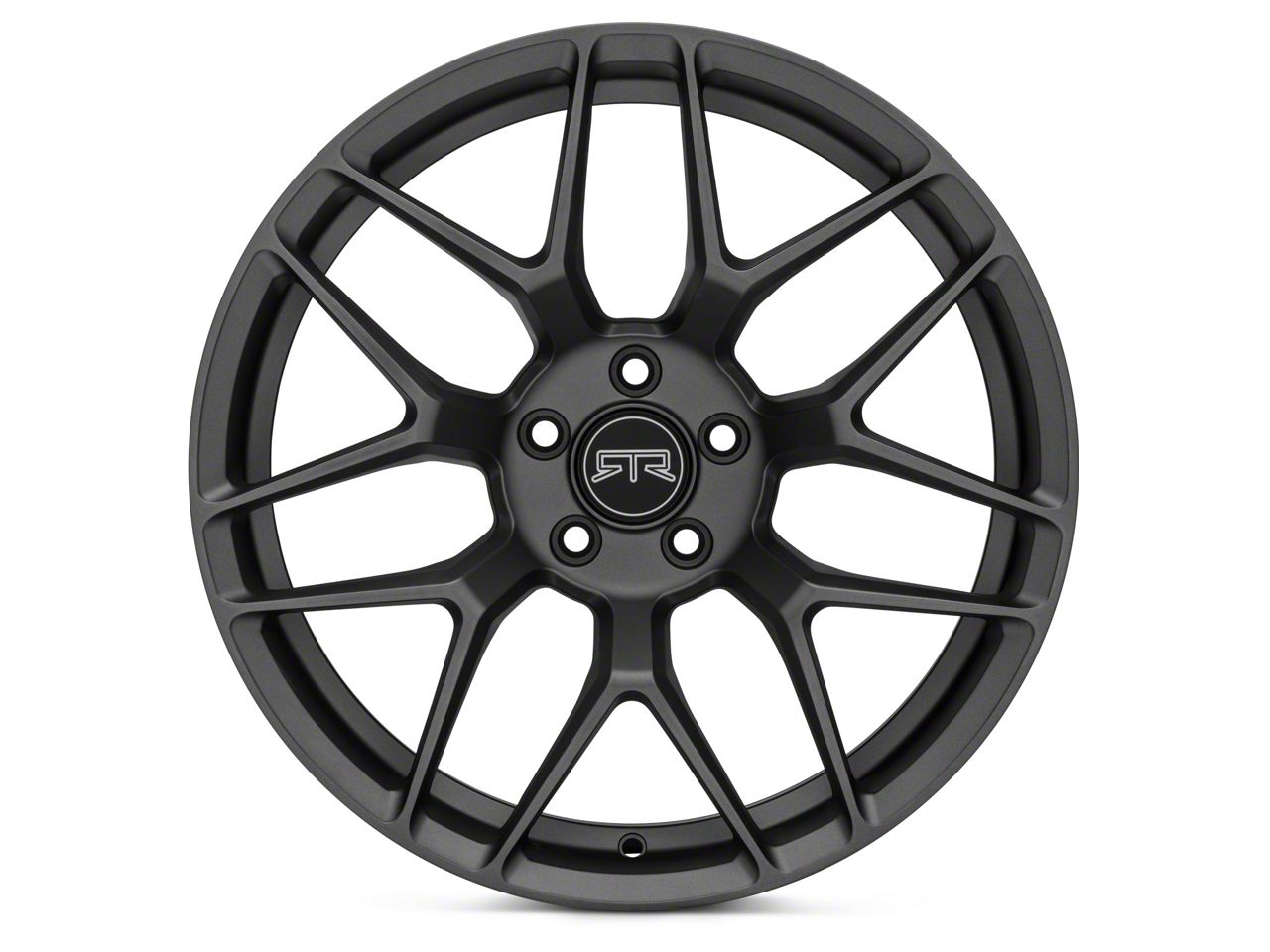 RTR Mustang Tech 7 Satin Charcoal Wheel; 20x9.5; 33mm Offset