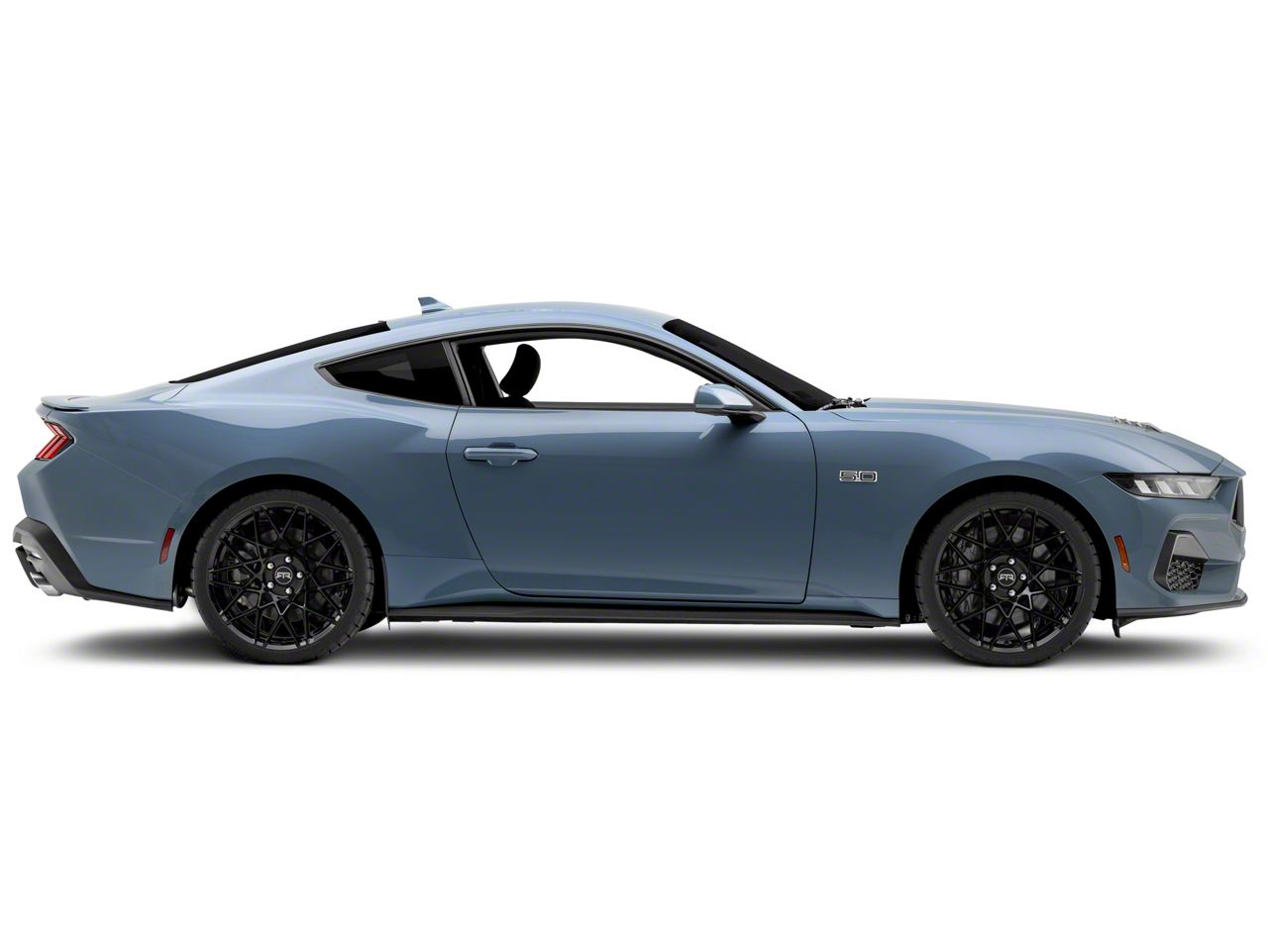 Mustang AMR Dark Stainless Wheel; 20x8.5; 30mm Offset (24-25