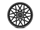 RTR Tech Mesh Satin Charcoal Wheel; Rear Only; 19x10.5 (2024 Mustang)