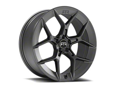 RTR Aero 5 Satin Charcoal Wheel; 20x8.5; 31mm Offset (21-25 Mustang Mach-E)