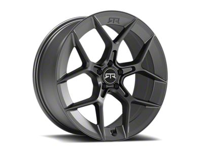 RTR Aero 5 Satin Charcoal Wheel; 20x8.5 (21-24 Mustang Mach-E)