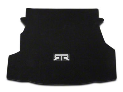 RTR Trunk Mat with RTR Logo; Black (10-12 Mustang)