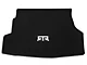 RTR Trunk Mat with RTR Logo; Black (13-14 Mustang)