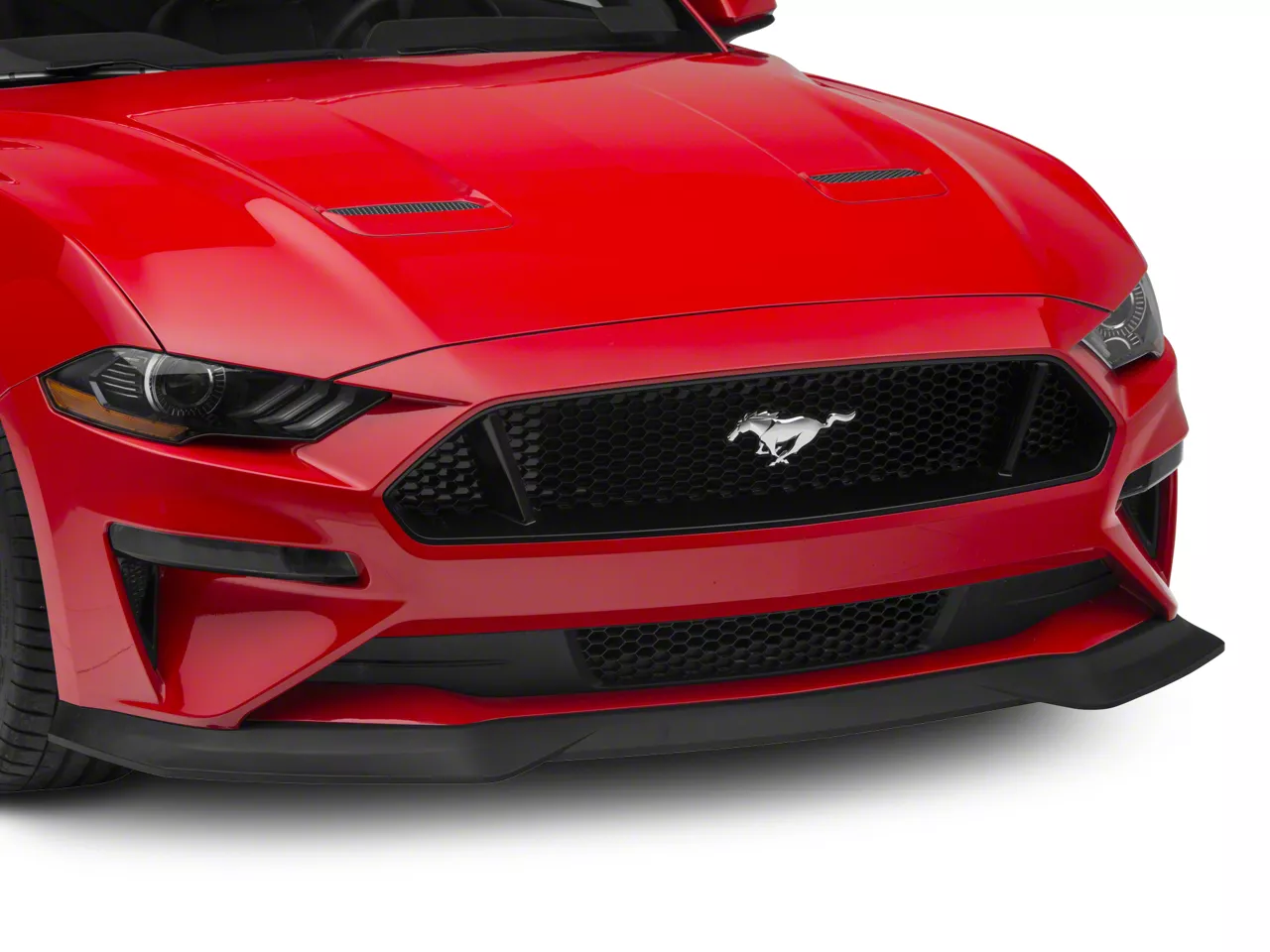 RTR Mustang Chin Spoiler 403277 (18-23 Mustang GT, EcoBoost) - Free Shipping
