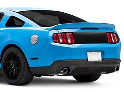 RTR Decklid Panel; Gloss Black (10-14 Mustang)