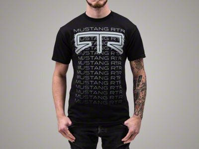 RTR Fade T-Shirt; Black