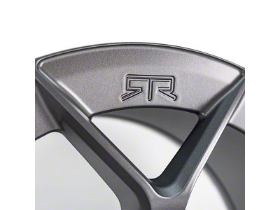 RTR Aero 5 Liquid Charcoal Wheel; 20x9.5; 33mm Offset (24-26 Mustang)