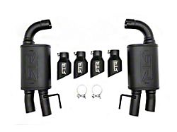 RTR Axle-Back Exhaust with Black Tips (18-23 Mustang GT w/o Active Exhaust)