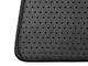RTR Front and Rear Floor Mats with RTR Logo; Black (11-12 Mustang)