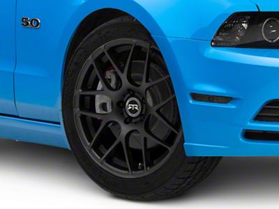 RTR Charcoal Wheel; 19x8.5; 28mm Offset (10-14 Mustang)