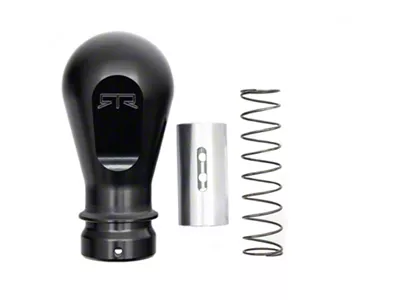 RTR Performance Automatic Shift Knob; Black (15-25 Mustang w/ Automatic Transmission)