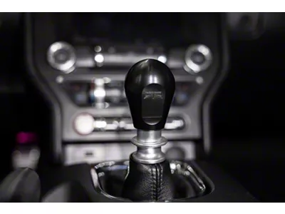 RTR Performance Manual Shift Knob; Black (15-25 Mustang w/ Manual Transmission)