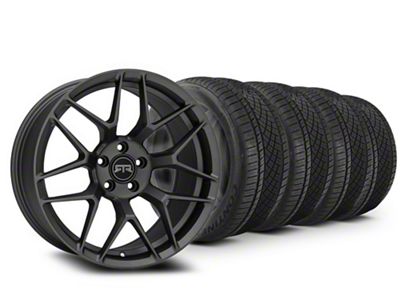 19x9.5 RTR Tech 7 Wheel & Continental All-Season ExtremeContact DWS06 PLUS Tire Package (15-23 Mustang GT, EcoBoost, V6)