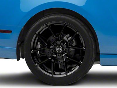 RTR Tech 5 Gloss Black Wheel; Rear Only; 20x10.5 (10-14 Mustang)