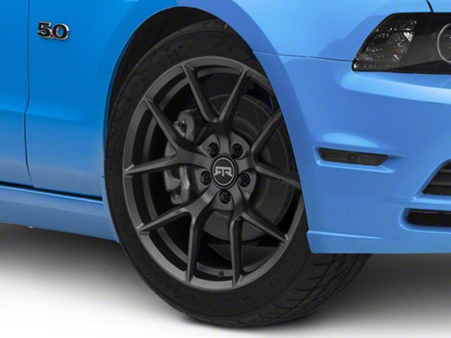 RTR Tech 5 Satin Charcoal Wheel; 19x9.5 (10-14 Mustang)