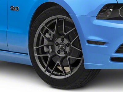 RTR Tech 7 Satin Charcoal Wheel; 19x9.5; 33mm Offset (10-14 Mustang)
