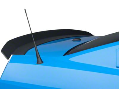 RTR Aluminum Rear Spoiler; Black (10-14 Mustang)