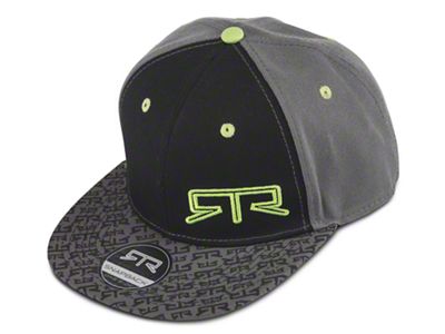 RTR Snap Back Hat; Gray and Green