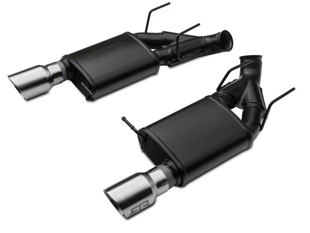 RTR Tactical Performance Competition Spec Axle-Back Exhaust w/ Chrome Tips (11-14 Mustang GT)