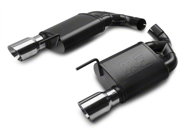 RTR Tactical Performance Street Spec Axle-Back Exhaust with Polished Tips (15-17 Mustang GT)