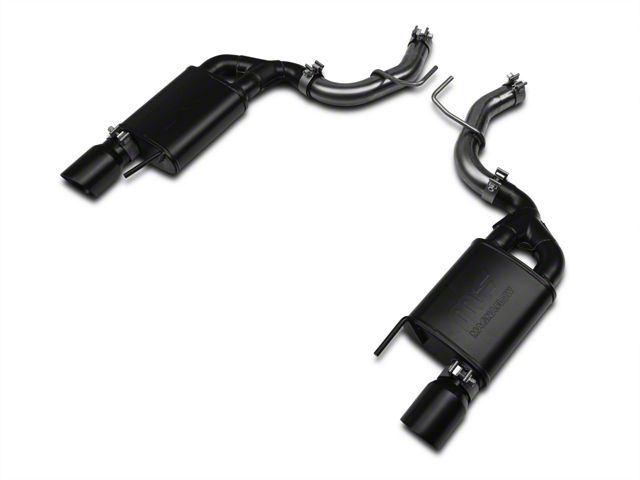 RTR Tactical Performance Street Spec Axle-Back Exhaust with Black Tips (15-22 Mustang EcoBoost Fastback w/o Active Exhaust)